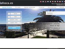 Tablet Screenshot of lafosca.es